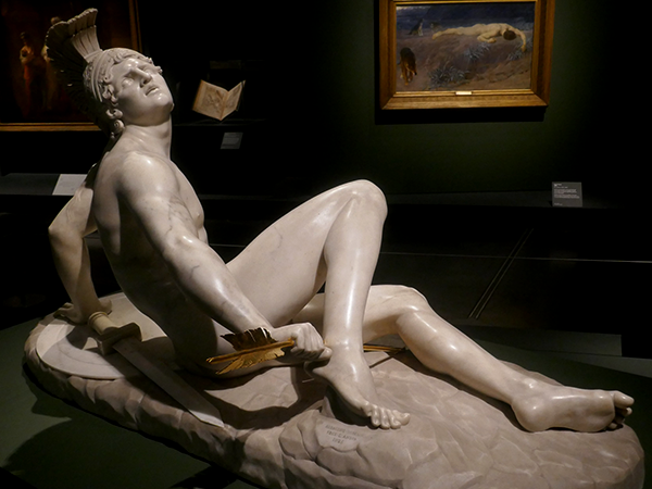 The Wounded Achilles, Filippo Albacini, 1825